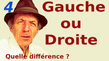 Gauche, droite, quelle différence ?